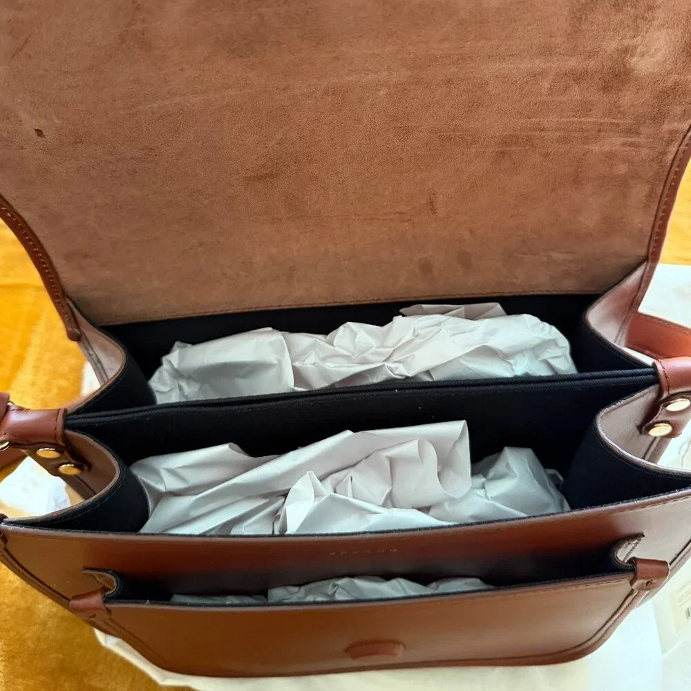 Sezane Large Roméo Bag Natural Heritage - Size TU - Picture 10 of 12